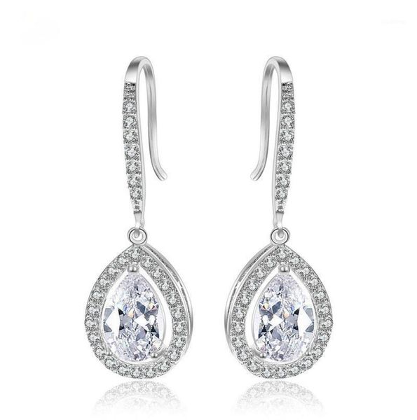 slbridal vintage waterdrop cz wedding earrings drop teardrop cubic zircon bridal earring bridesmaids earring13438169, Silver
slbridal vintage waterdrop cz wedding earrings drop teardrop cubic zircon bridal earring bridesmaids earring13438169, Silver