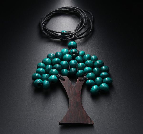 1 pcs handmade necklace tree of life rainbow wooden beads pendant necklace fashion boho ethnic long statement necklaces jewelry2211882, Silver
1 pcs handmade necklace tree of life rainbow wooden beads pendant necklace fashion boho ethnic long statement necklaces jewelry2211882, Silver