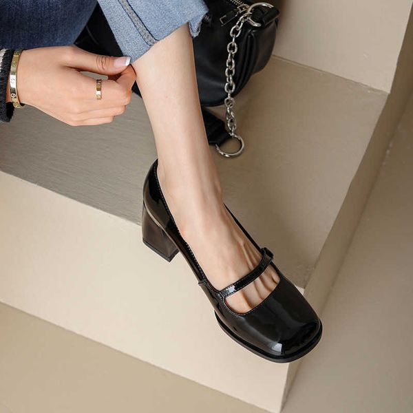 women shoes 2023 new fashion retro square toe hollow out casual mary jane waterproof platform zapatillas mujer 230807, Black
women shoes 2023 new fashion retro square toe hollow out casual mary jane waterproof platform zapatillas mujer 230807, Black