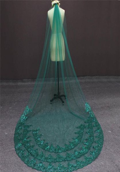 stunning green wedding veil bling sequins lace single tier partial laced bridal veil with comb3766251, Black
stunning green wedding veil bling sequins lace single tier partial laced bridal veil with comb3766251, Black