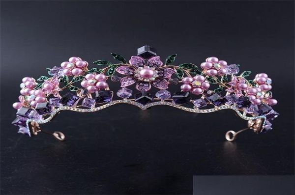 wedding hair jewelry luxury baroque purple crystal pearl bridal crown tiara magnificent diadem for bride headband acces otewa3718016, Slivery;golden
wedding hair jewelry luxury baroque purple crystal pearl bridal crown tiara magnificent diadem for bride headband acces otewa3718016, Slivery;golden