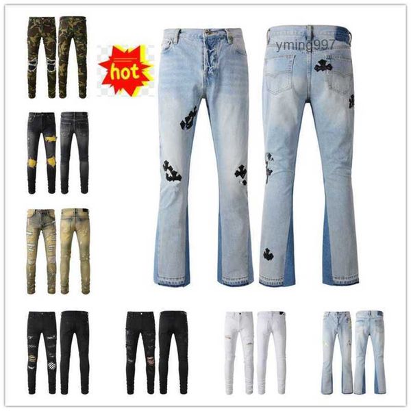 2023 new arrivals amirly mens luxury designer denim purple jeans holes trousers jean coolguy biker pants man clothing qj9l, Blue
2023 new arrivals amirly mens luxury designer denim purple jeans holes trousers jean coolguy biker pants man clothing qj9l, Blue