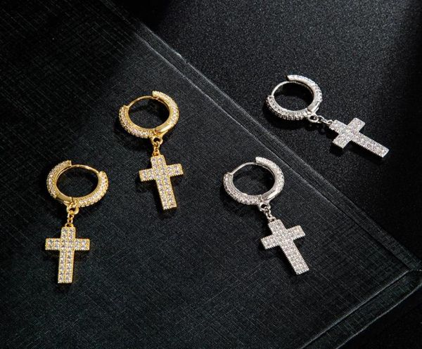 hip hop cubic zirconia bling iced out stud cross earring gold silver copper earrings for men rock jewelry1885005, Golden;silver
hip hop cubic zirconia bling iced out stud cross earring gold silver copper earrings for men rock jewelry1885005, Golden;silver