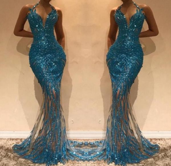 mermaid illusion hunter sequins prom dresses evening gowns halter sleeveless backless long prom dress 20198388613, Black
mermaid illusion hunter sequins prom dresses evening gowns halter sleeveless backless long prom dress 20198388613, Black