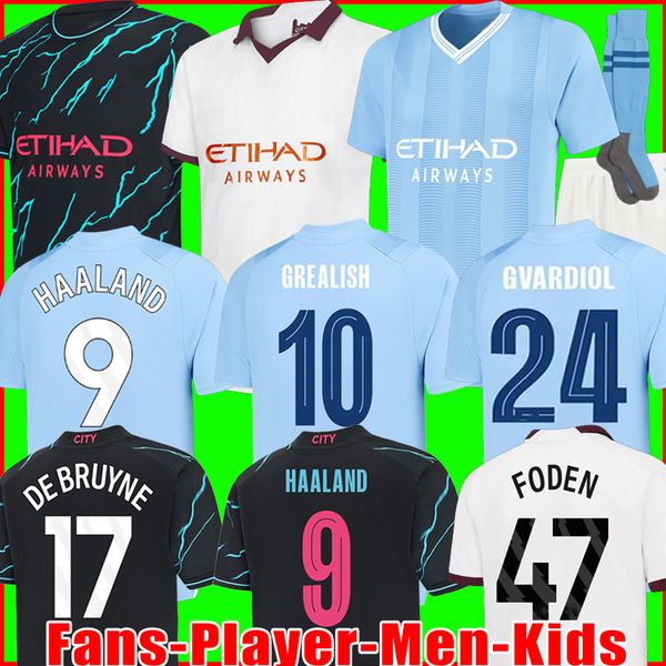 23 24 haaland soccer jerseys de bruyne mans cities grealish mahrez foden j.alvarez gvardiol manchesters 2023 2024 fans player version footba, Black;yellow
23 24 haaland soccer jerseys de bruyne mans cities grealish mahrez foden j.alvarez gvardiol manchesters 2023 2024 fans player version footba, Black;yellow