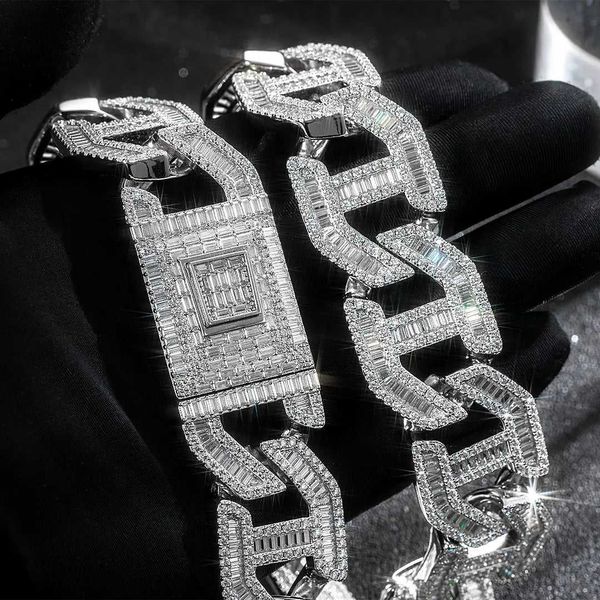 25mm baguette cuban chain d color moissanite 925 sterling silver custom cuban link chain necklace
25mm baguette cuban chain d color moissanite 925 sterling silver custom cuban link chain necklace