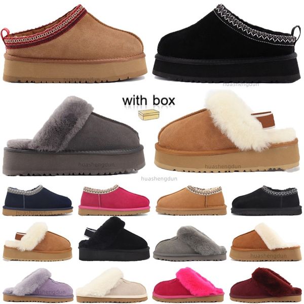 designer slipper uggi fluffy sandals australia platform slippers ultra mini tasman scuffs wool sheepskin fur real classic brand casual women, Black
designer slipper uggi fluffy sandals australia platform slippers ultra mini tasman scuffs wool sheepskin fur real classic brand casual women, Black