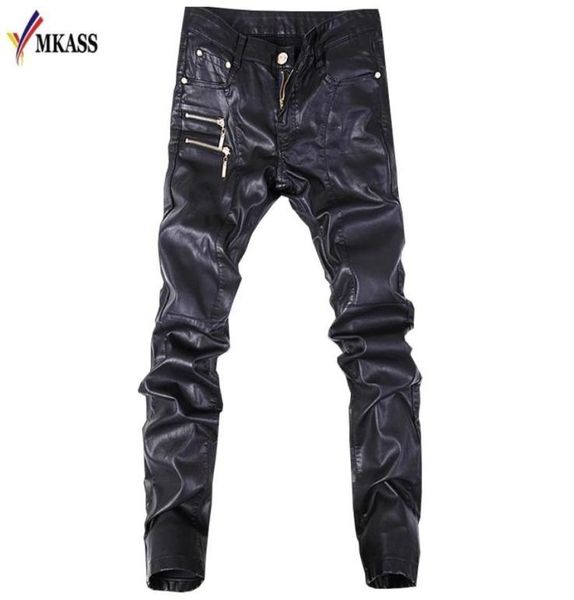 autumn biker skinny men gothic punk fashion faux leather pants pu buckles hip hop zippers black trousers male men039s5597157
autumn biker skinny men gothic punk fashion faux leather pants pu buckles hip hop zippers black trousers male men039s5597157