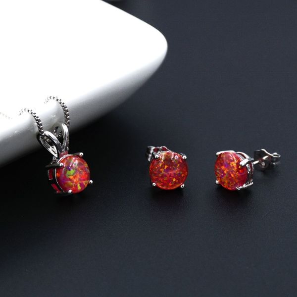 wedding jewelry sets fashion roundel 8 mm red blue pink white black orange fire opal set necklace earring 230809, Slivery;golden
wedding jewelry sets fashion roundel 8 mm red blue pink white black orange fire opal set necklace earring 230809, Slivery;golden