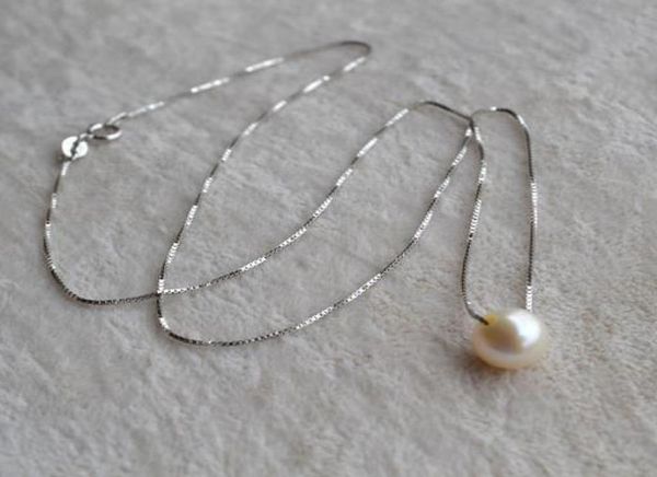 one pearl necklace9mm ivory round freshwater pearl 925 sterling silver chain necklace18inches4253850, Black
one pearl necklace9mm ivory round freshwater pearl 925 sterling silver chain necklace18inches4253850, Black
