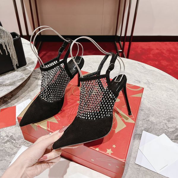 dress shoes spring autumn women pumps mesh air crystal genuine leather sandals super high heels wedding runway 230809, Black
dress shoes spring autumn women pumps mesh air crystal genuine leather sandals super high heels wedding runway 230809, Black