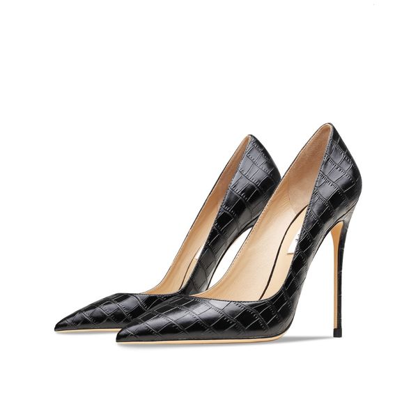 dress shoes 2023 pattern black genuine leather women's high heels luxury party pointed ladies thin pumps single wedding41 230809
dress shoes 2023 pattern black genuine leather women's high heels luxury party pointed ladies thin pumps single wedding41 230809