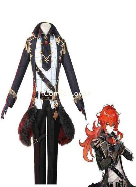 genshin impact diluc ragnvindr cosplay costume christmas anime game outfits male women halloween uniforms clothing jacket pants j24417651, Black
genshin impact diluc ragnvindr cosplay costume christmas anime game outfits male women halloween uniforms clothing jacket pants j24417651, Black