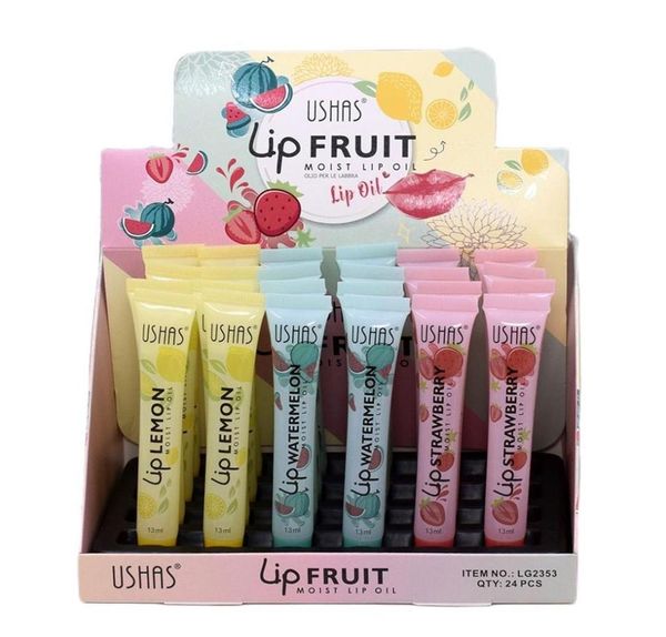 24pcs lot fruity mirror transparent moisturizing lip gloss nutritious makeup clear lip oil liquid lipstick kit cosmetics280l8438199
24pcs lot fruity mirror transparent moisturizing lip gloss nutritious makeup clear lip oil liquid lipstick kit cosmetics280l8438199