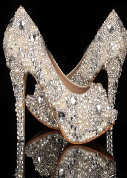 unique ivory pearl rhinestone wedding dress shoes peep toe high heeled bridal shoes waterproof woman party prom shoes platforms ba2544851, Black
unique ivory pearl rhinestone wedding dress shoes peep toe high heeled bridal shoes waterproof woman party prom shoes platforms ba2544851, Black