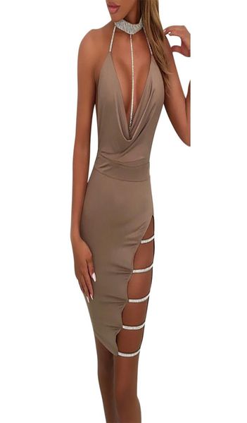 black party dress women summer fashion deep v neck halter backless choker slit sequin bodycon dresses women clothes6692882, Black;gray
black party dress women summer fashion deep v neck halter backless choker slit sequin bodycon dresses women clothes6692882, Black;gray