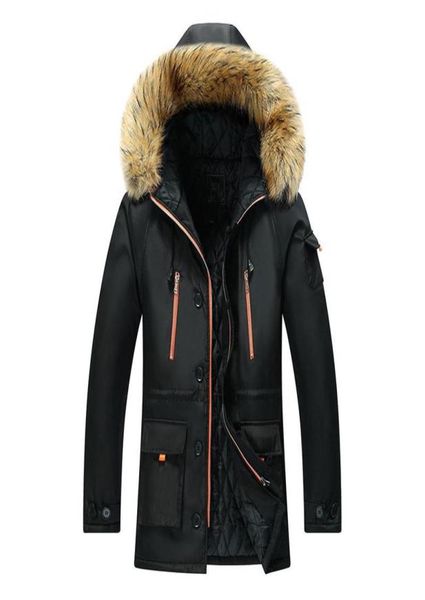 men hooded parka down jackets winter jacket fur collar casual men warm thick outdoor overcoat zipper multipocket coat8999709, Black
men hooded parka down jackets winter jacket fur collar casual men warm thick outdoor overcoat zipper multipocket coat8999709, Black