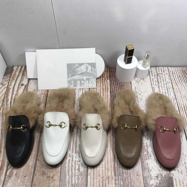 fashion designer women fur fluffy slippers embroider flower loafers genuine leather mules womens brown metal buckle chain casual flat shoes, Black
fashion designer women fur fluffy slippers embroider flower loafers genuine leather mules womens brown metal buckle chain casual flat shoes, Black