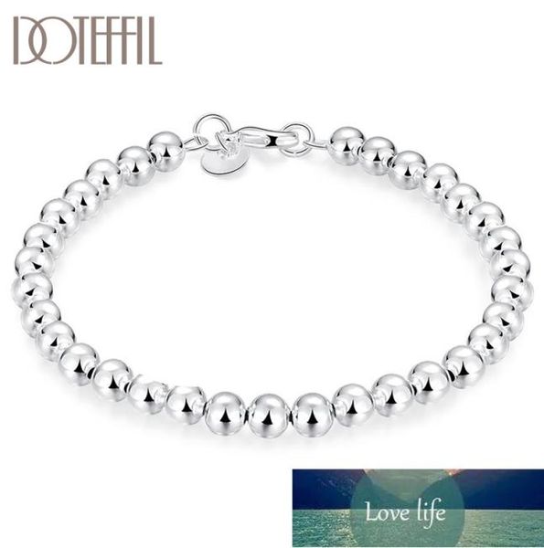 doteffil 925 sterling silver 6mm circle shape bead bracelet for women wedding engagement party jewelry8787685, Black
doteffil 925 sterling silver 6mm circle shape bead bracelet for women wedding engagement party jewelry8787685, Black