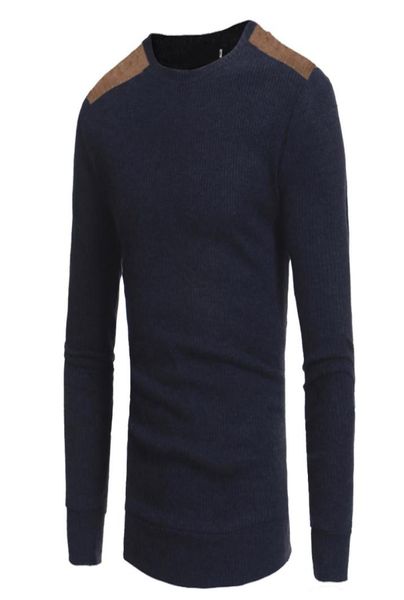 sweater pullover men 2020 male brand casual slim sweaters men suede patch design hedging oneck men039s sweater7672434, White;black
sweater pullover men 2020 male brand casual slim sweaters men suede patch design hedging oneck men039s sweater7672434, White;black