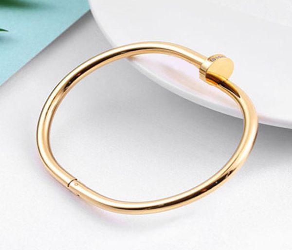 width 3 mm nail bracelet designer bracelets luxury jewelry for women fashion bangle titanium steel alloy goldplated craft never f6927142, Black
width 3 mm nail bracelet designer bracelets luxury jewelry for women fashion bangle titanium steel alloy goldplated craft never f6927142, Black