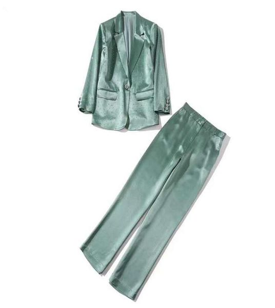 european and american women039s clothing 2020 winter new style long sleeve ironing drill jacket trousers fashion suit twopiece7841113, White
european and american women039s clothing 2020 winter new style long sleeve ironing drill jacket trousers fashion suit twopiece7841113, White