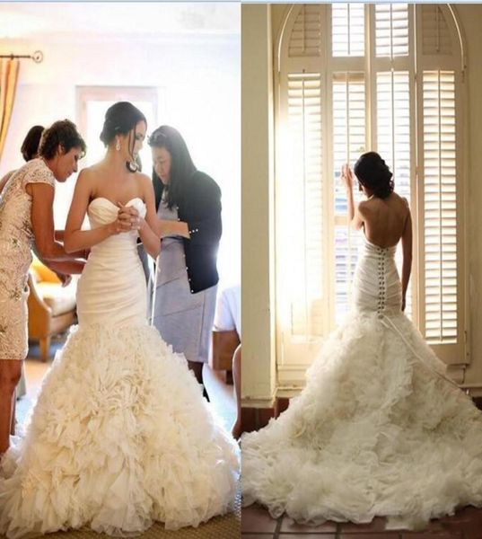 2017 new designer sweetheart wedding dresses corset back vestios de novia tiered ruffles vintage mermaid bridal gowns with co8830439, White
2017 new designer sweetheart wedding dresses corset back vestios de novia tiered ruffles vintage mermaid bridal gowns with co8830439, White
