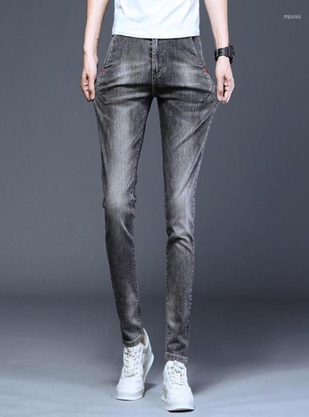 men039s jeans spring autumn polished denim washed male stretch grey korean fashion luxury slim work wear men clothes hiphop pa6798774, Blue
men039s jeans spring autumn polished denim washed male stretch grey korean fashion luxury slim work wear men clothes hiphop pa6798774, Blue
