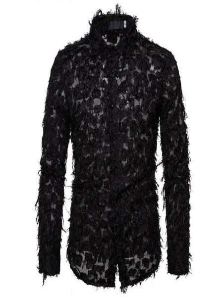 men039s dress shirts men hand perspective feather blackwhite lace shirt mens fashion camisas stage party clubwear clothin6993701, White;black
men039s dress shirts men hand perspective feather blackwhite lace shirt mens fashion camisas stage party clubwear clothin6993701, White;black