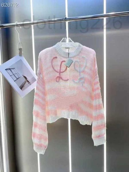women's knits & tees designer 2023 early autumn thin breathable western style reduced age striped jacquard round neck long sleeve solid, White
women's knits & tees designer 2023 early autumn thin breathable western style reduced age striped jacquard round neck long sleeve solid, White