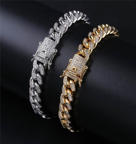 new fashion mens hiphop cuban chain bracelet gold silver color iced out cubic zirconia bracelet punk jewelry gifts for men9334917, Black
new fashion mens hiphop cuban chain bracelet gold silver color iced out cubic zirconia bracelet punk jewelry gifts for men9334917, Black