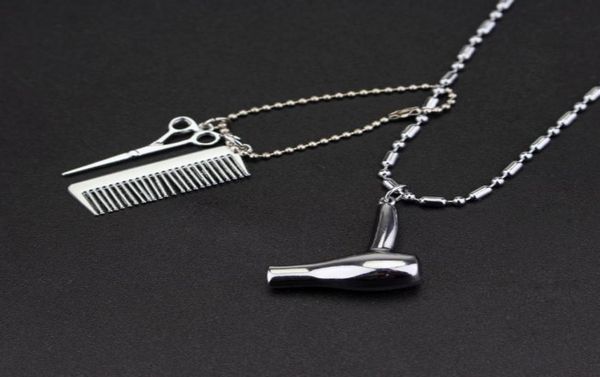 rj new fashion barber hair dresser silver necklaces hair dryerscissorcomb pendant necklace charm collier jewelry9863073
rj new fashion barber hair dresser silver necklaces hair dryerscissorcomb pendant necklace charm collier jewelry9863073