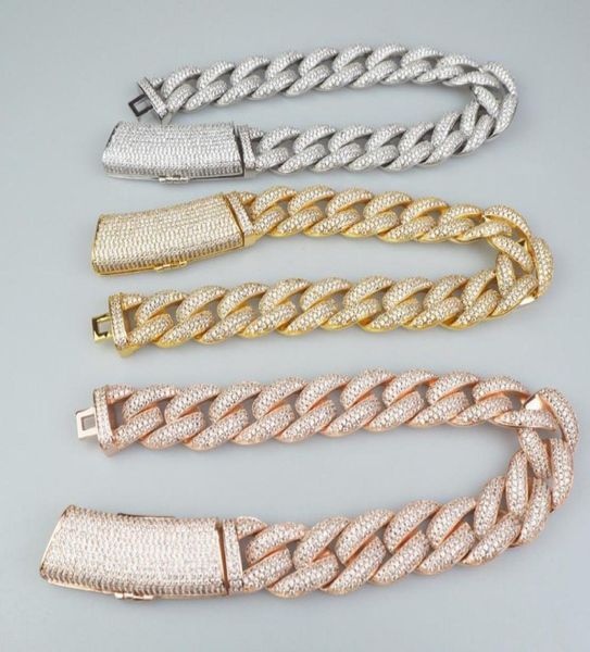 20mm width mens jewelry gold plated bling ice out cz cuban links chain necklace for men039s hip hop whole3533255, Black 
20mm width mens jewelry gold plated bling ice out cz cuban links chain necklace for men039s hip hop whole3533255, Black