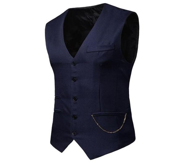 nightclub chain waistcoat vest men 2019 brand new single breasted suit vest men business casual tuxedo dress vests gilet uomo2088585, Black;white
nightclub chain waistcoat vest men 2019 brand new single breasted suit vest men business casual tuxedo dress vests gilet uomo2088585, Black;white