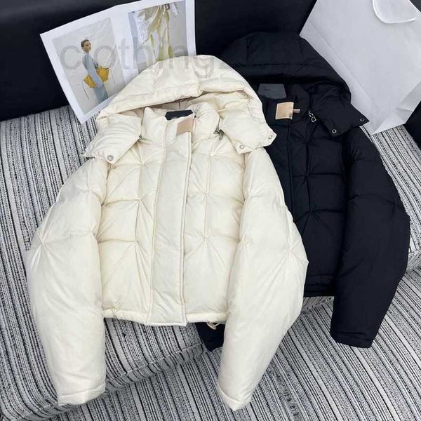women's down & parkas designer 2023 new hand grasping lingge design collar leather label decoration hooded coat for women stik, Black
women's down & parkas designer 2023 new hand grasping lingge design collar leather label decoration hooded coat for women stik, Black