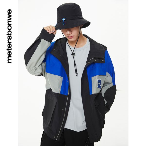 men's jackets metersbonwe coat men autumn color contrast stitching woven jacket casual loose hooded outwear brand fashion 230809, Black;brown
men's jackets metersbonwe coat men autumn color contrast stitching woven jacket casual loose hooded outwear brand fashion 230809, Black;brown