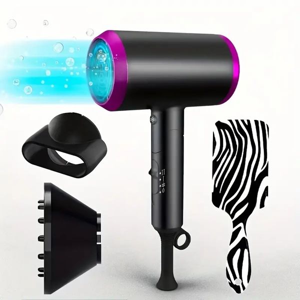 professional salon-grade hair dryer - folding, negative ion, constant temperature, high power
professional salon-grade hair dryer - folding, negative ion, constant temperature, high power