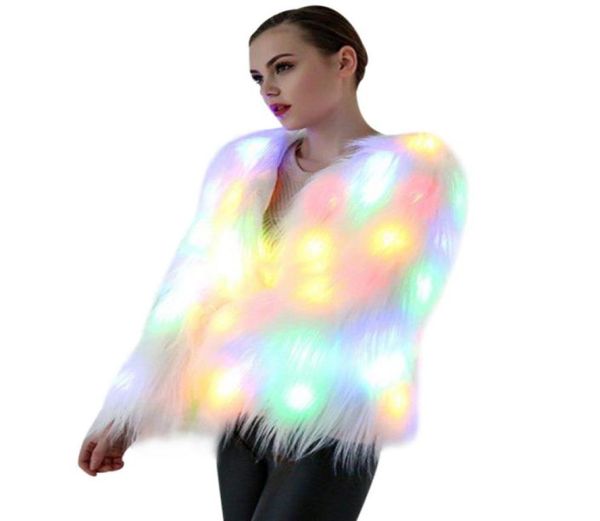6xl women faux fur led light coat christmas costumes cosplay fluffy fur jacket outwear winter warm festival party club overcoat y26681669, Black
6xl women faux fur led light coat christmas costumes cosplay fluffy fur jacket outwear winter warm festival party club overcoat y26681669, Black