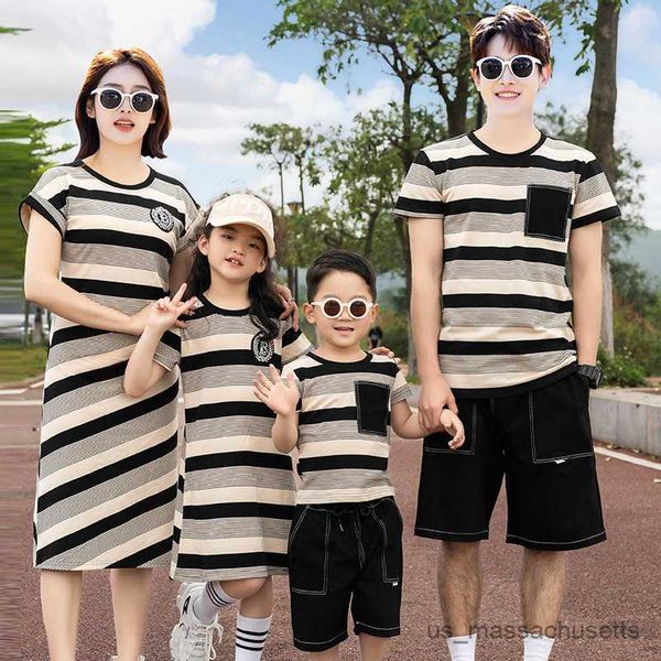 family matching outfits matching family outfits summer mum daughter striped dress dad son matching cotton t-shirt shorts holiday couple love, Blue
family matching outfits matching family outfits summer mum daughter striped dress dad son matching cotton t-shirt shorts holiday couple love, Blue