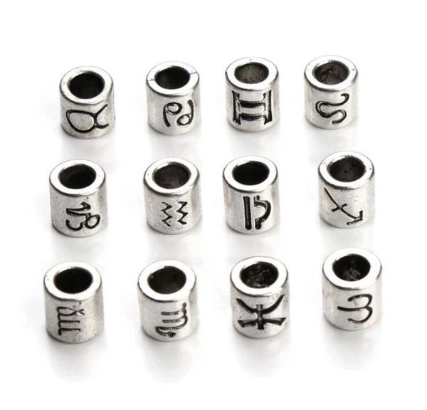 60pcslot large hole alloy antique silver barrel beads for necklace bracelets making 4mm zodiac star signs spacer charms bead diy 3875485, Black
60pcslot large hole alloy antique silver barrel beads for necklace bracelets making 4mm zodiac star signs spacer charms bead diy 3875485, Black