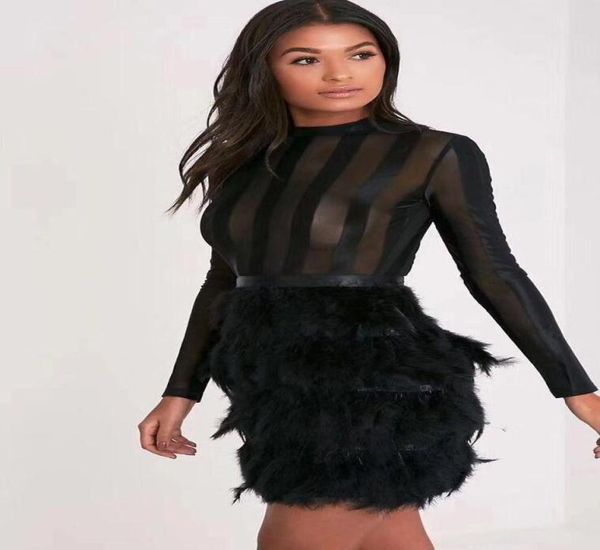casual dresses celebrity fashion black white long sleeve hollow out feather bandage dress evening party5142008, Black;gray
casual dresses celebrity fashion black white long sleeve hollow out feather bandage dress evening party5142008, Black;gray
