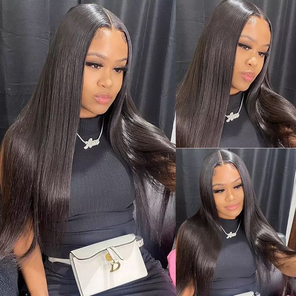 hd transparent 13x4 lace front human hair wigs brazilian 30 40 inch straight lace frontal for women pre plucked lace wig, Black
hd transparent 13x4 lace front human hair wigs brazilian 30 40 inch straight lace frontal for women pre plucked lace wig, Black