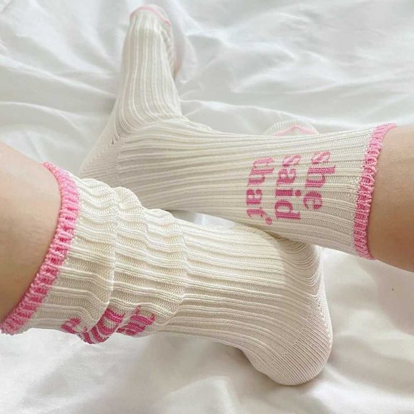 south korea shesaidthat sock ins style japanese co branded fashion brand double needle thick thread men's and women's couples sock, Black;white
south korea shesaidthat sock ins style japanese co branded fashion brand double needle thick thread men's and women's couples sock, Black;white