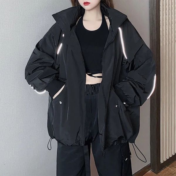 women's jackets 2023 spring autumn loose casual coat korean fashion female outdoor windproof hooded zipper jacket 230809, Black;brown
women's jackets 2023 spring autumn loose casual coat korean fashion female outdoor windproof hooded zipper jacket 230809, Black;brown