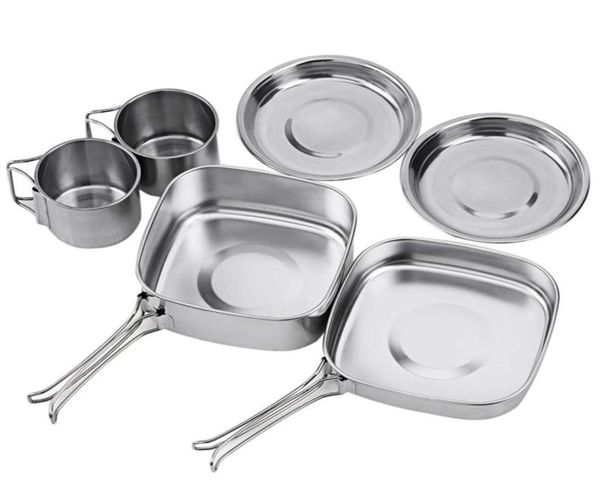backpacking camping cookware pot set outdoor mess kit stainless steel camping cook set for hiking backpacking trekking picnic27649254670
backpacking camping cookware pot set outdoor mess kit stainless steel camping cook set for hiking backpacking trekking picnic27649254670