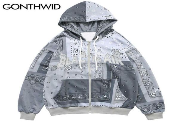 gonthwid embroidered bandana patchwork full zip hooded sweatshirts jackets harajuku hip hop casual hoodies coats mens t2009147020484, Black
gonthwid embroidered bandana patchwork full zip hooded sweatshirts jackets harajuku hip hop casual hoodies coats mens t2009147020484, Black