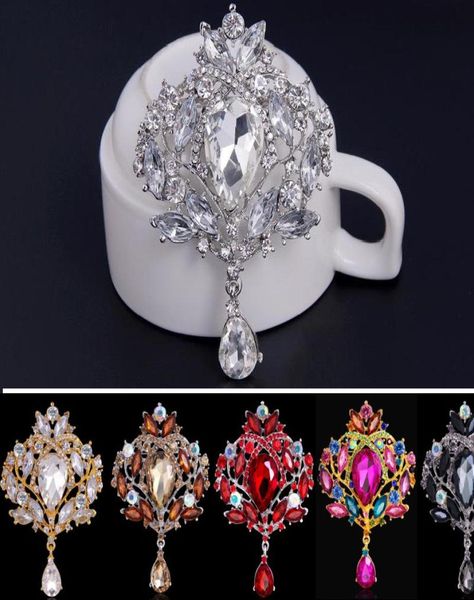 4 inch big crystal waterdrop gold tone drop brooch exquisite big diamante jewelry brooch large crystal women broach8918964, Gray
4 inch big crystal waterdrop gold tone drop brooch exquisite big diamante jewelry brooch large crystal women broach8918964, Gray