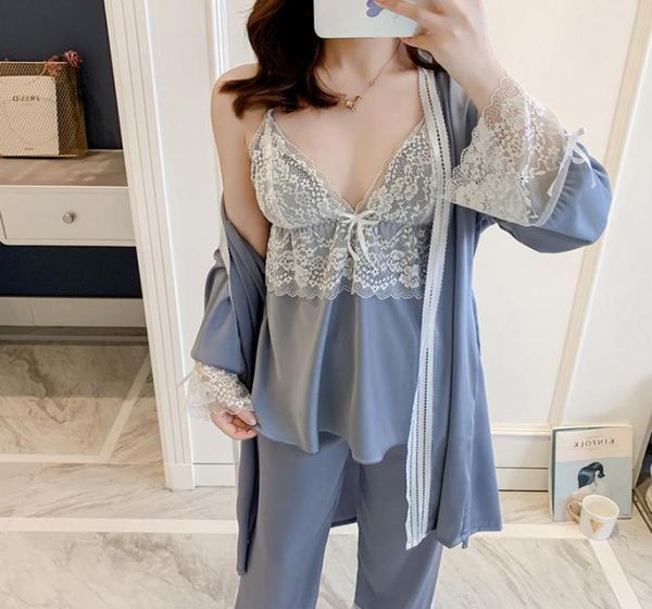 qweek silk pijamas mujer sleepwear pyjamas lace nightwear sleep lounge home clothes satin pajamas for women 2020 homewear t208277700, Black;red
qweek silk pijamas mujer sleepwear pyjamas lace nightwear sleep lounge home clothes satin pajamas for women 2020 homewear t208277700, Black;red