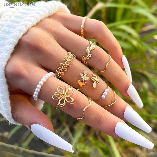 10pcs fashion bohemian hollow flower knuckle ring set for women geometric pearl finger rings charm party wedding jewelry gift l230620, Silver
10pcs fashion bohemian hollow flower knuckle ring set for women geometric pearl finger rings charm party wedding jewelry gift l230620, Silver