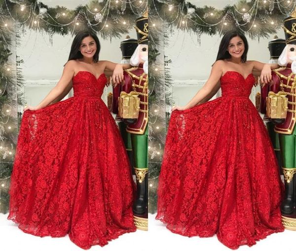 red lace beaded elegant formal evening dresses 2021 strapless open back ruched red carpet dress prom dresses long formal gow6777695, Black;red
red lace beaded elegant formal evening dresses 2021 strapless open back ruched red carpet dress prom dresses long formal gow6777695, Black;red